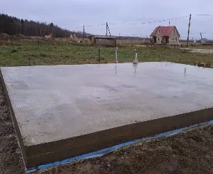 Монолитная плита