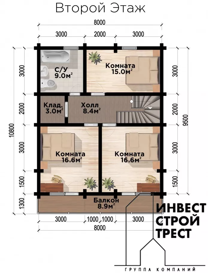 Планировка «Решимость БК 004» — лист 2